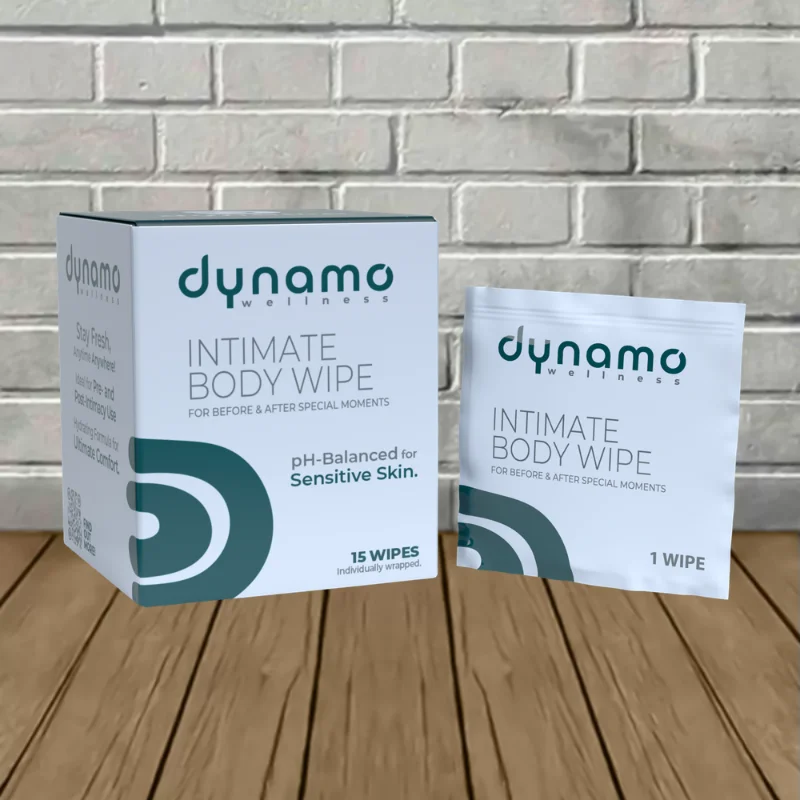 Dynamo Wellness Intimate Body Wipes 15ct