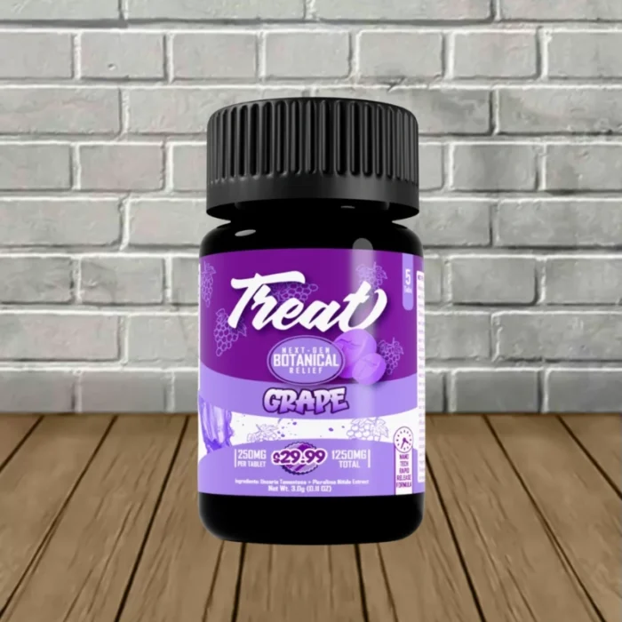 Kream Treat Next-Gen Botanicals Tablets 1250mg - Grape -- 5ct Jar Kream Treat Next-Gen Botanicals Tablets 1250mg - Grape -- 5ct Jar