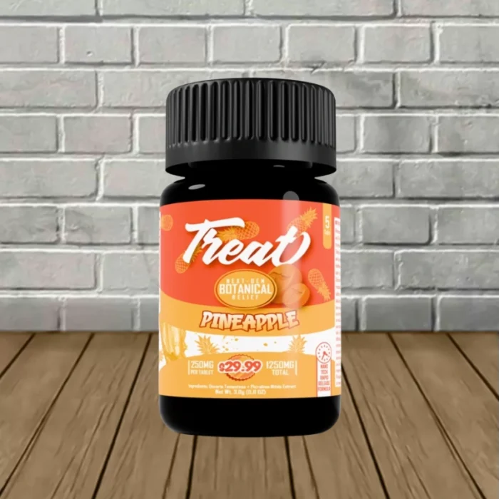 Kream Treat Next-Gen Botanicals Tablets 1250mg - Pineapple -- 5ct Jar Kream Treat Next-Gen Botanicals Tablets 1250mg - Pineapple -- 5ct Jar