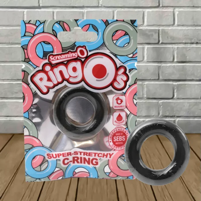 Screaming O Ring O Erection Ring - Black -- 1ct Screaming O Ring O Erection Ring - Black -- 1ct
