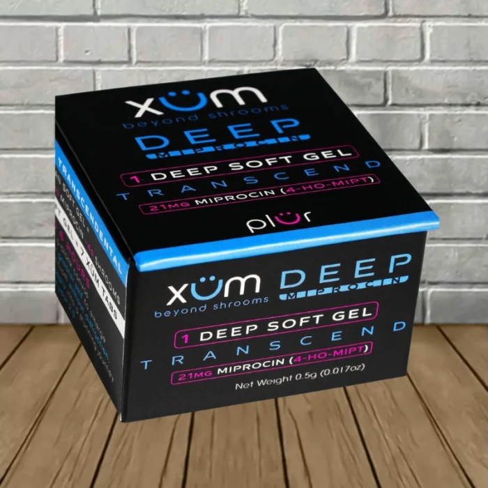 XÜM DEEP MIPROCIN (4-HO-MIPT) Soft Gel 1ct 21mg - 1ct Single Pack XÜM DEEP MIPROCIN (4-HO-MIPT) Soft Gel 1ct 21mg - 1ct Single Pack