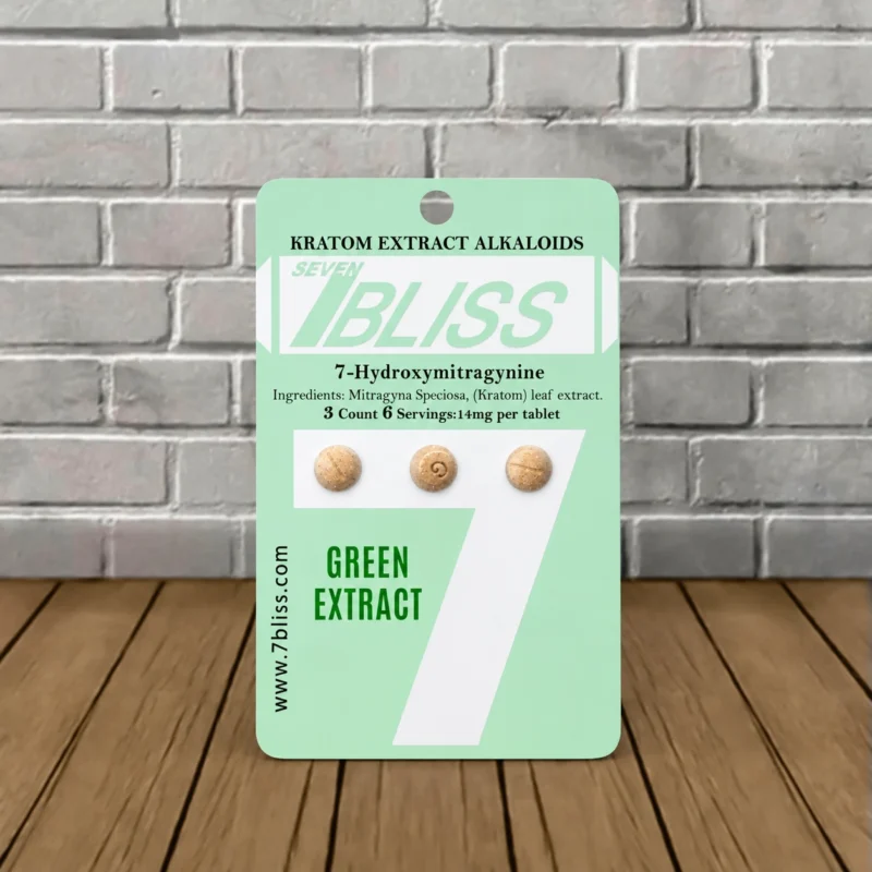 Seven Bliss Extract 7-Hydroxymitragynine 14mg | 3ct