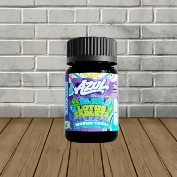 Azul Blue Lotus Tablets 200mg 5ct - Exotic Berry -- 5ct Jar Azul Blue Lotus Tablets 200mg 5ct - Exotic Berry -- 5ct Jar