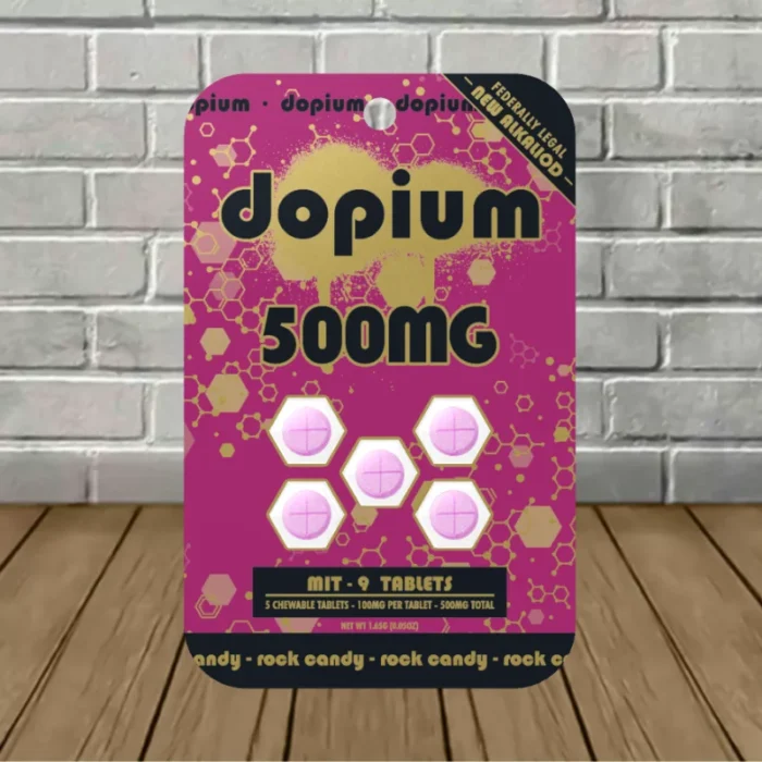 Dopium MIT-9 Extract Tablets 100mg 5ct - Rock Candy -- 5ct Blister Dopium MIT-9 Extract Tablets 100mg 5ct - Rock Candy -- 5ct Blister