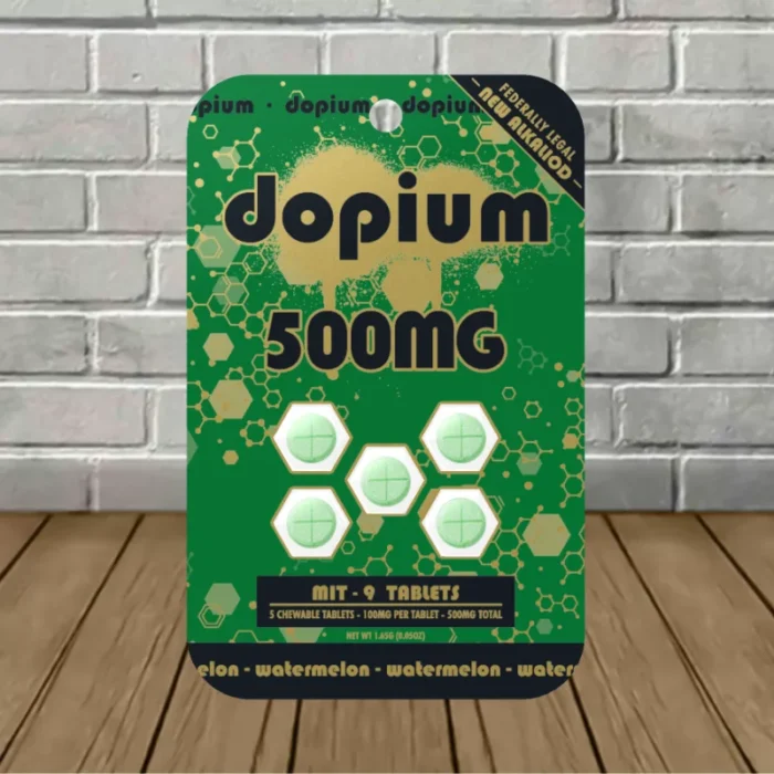 Dopium MIT-9 Extract Tablets 100mg 5ct - Watermelon -- 5ct Blister Dopium MIT-9 Extract Tablets 100mg 5ct - Watermelon -- 5ct Blister