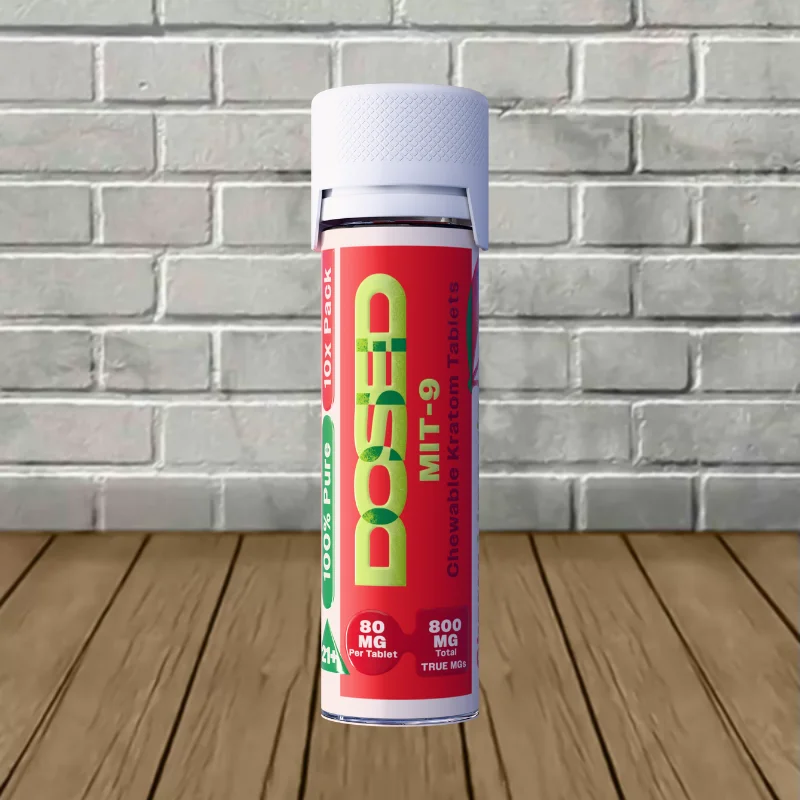 Dosed MIT-9 Extract Tablets 80mg 10ct - Cherry Limeade -- 10ct Tube