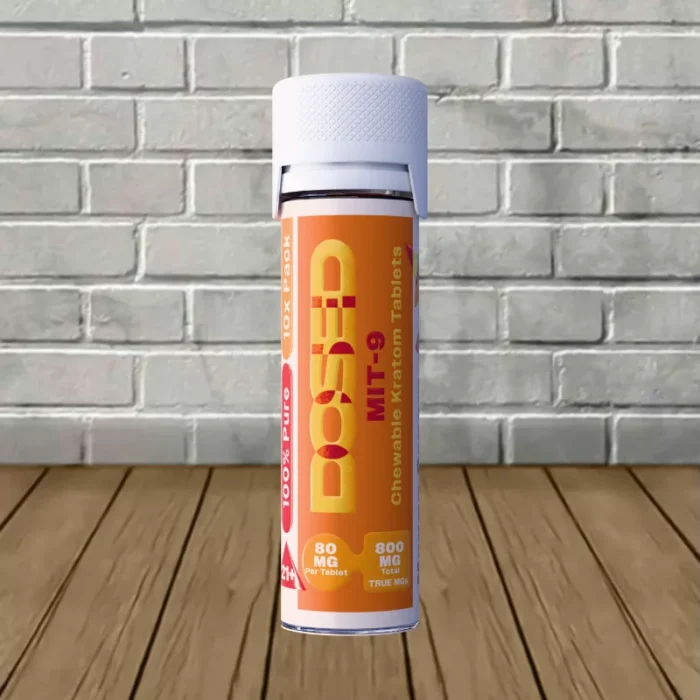 Dosed MIT-9 Extract Tablets 80mg 10ct - Mango Cream -- 10ct Tube Dosed MIT-9 Extract Tablets 80mg 10ct - Mango Cream -- 10ct Tube
