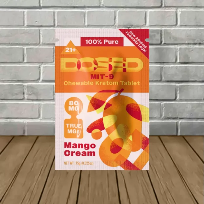 Dosed MIT-9 Extract Tablets 80mg 1ct - Mango Cream -- 1ct Sachet Dosed MIT-9 Extract Tablets 80mg 1ct - Mango Cream -- 1ct Sachet