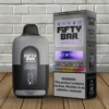 Fifty Bar Midnight Edition Disposable 20k - Frozen Peach Lime Razz -- DISPOSABLE
