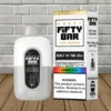 Fifty Bar White Edition V2 Disposable 20k - Rainbow Road -- DISPOSABLE