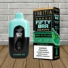 Fifty Bar x Fruitia Disposable 20k - Cucumber Mint -- DISPOSABLE