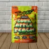 Hixotic Trap'd Out D9 Gummies 250mg - Sour Apple Peach -- 10ct Pack