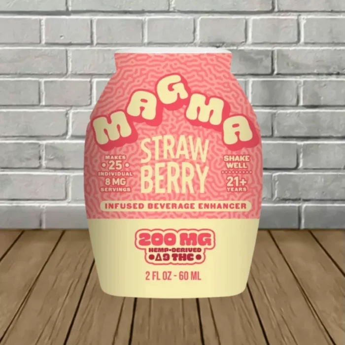 Magma D9 Infused Beverage Enhancer 200mg - Strawberry Magma D9 Infused Beverage Enhancer 200mg - Strawberry