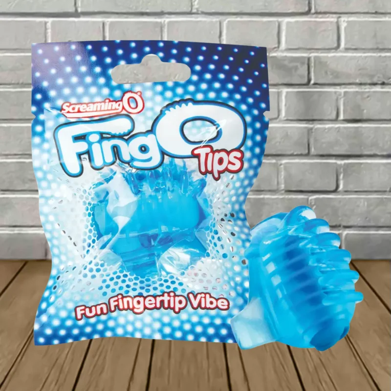 Screaming O FingO Tip Toy – Blue -1ct Screaming O FingO Tip Toy - Blue -1ct