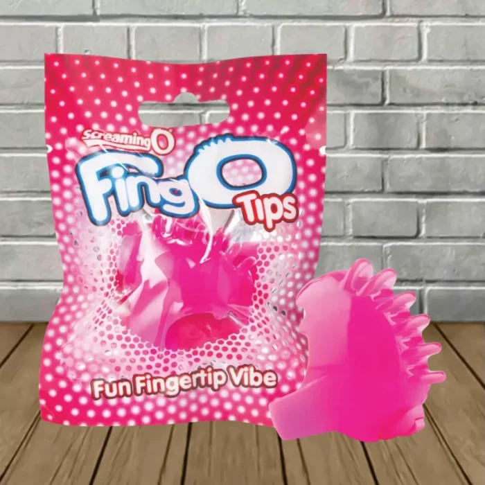 Screaming O FingO Tip Toy - Pink - 1ct Screaming O FingO Tip Toy - Pink - 1ct