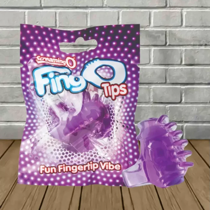 Screaming O FingO Tip Toy - Purple - 1ct