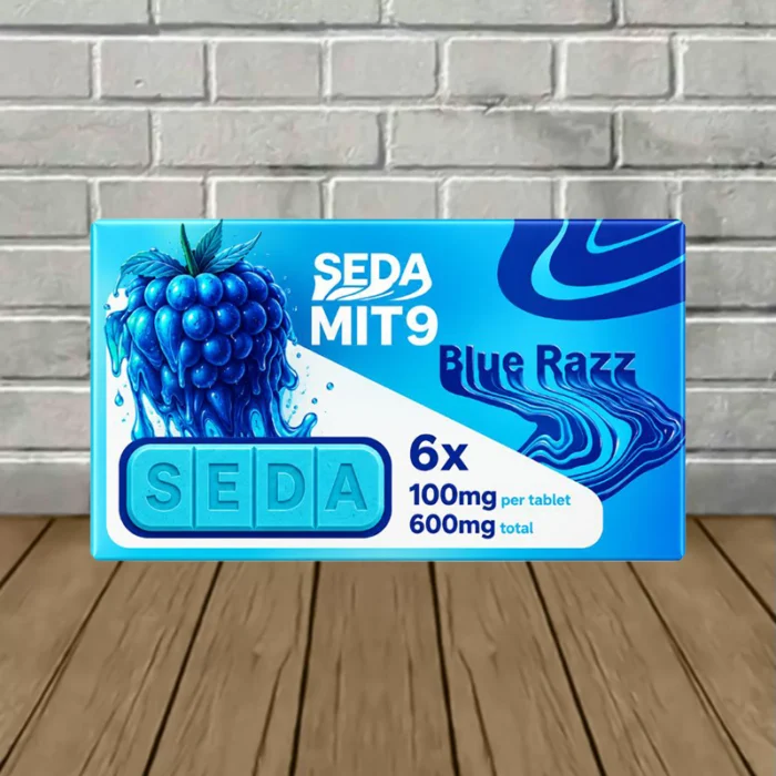 Seda MIT-9 Bars Chewable Tablets 100mg 6ct - Blue Razz Seda MIT-9 Bars Chewable Tablets 100mg 6ct - Blue Razz