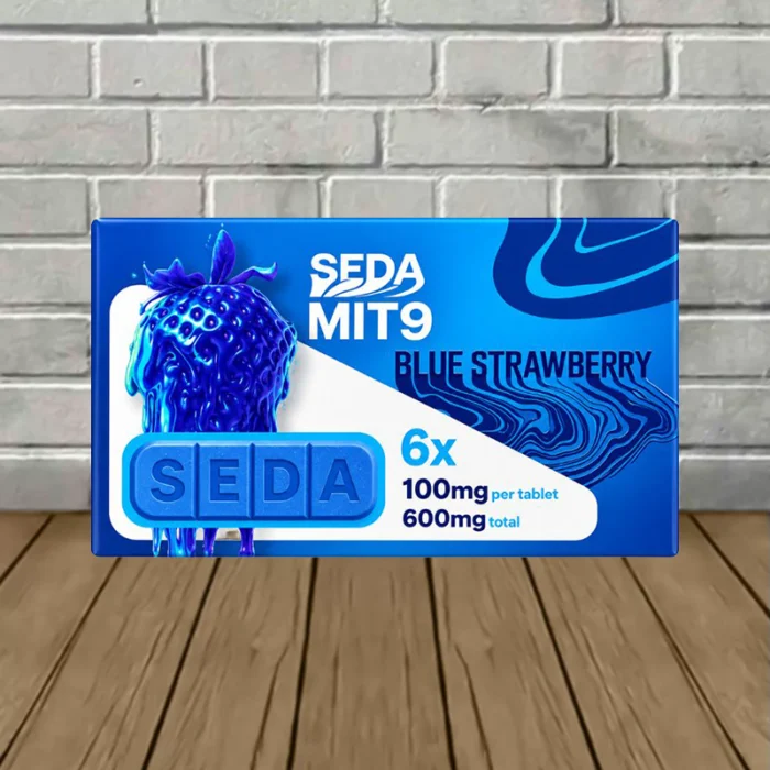 Seda MIT-9 Bars Chewable Tablets 100mg 6ct - Blue Strawberry Seda MIT-9 Bars Chewable Tablets 100mg 6ct - Blue Strawberry