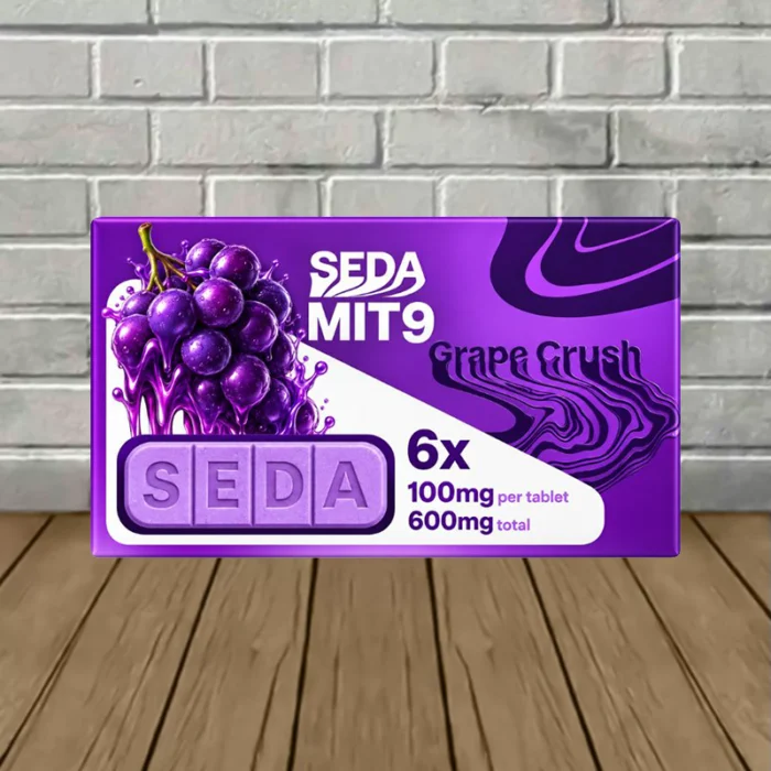 Seda MIT-9 Bars Chewable Tablets 100mg 6ct - Grape Crush