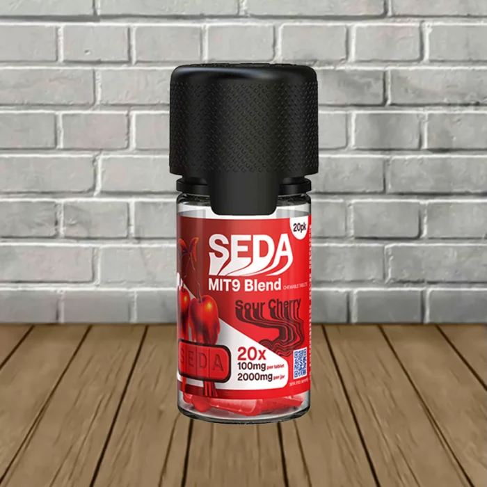 Seda MIT-9 Blend Chewable Tablets 100mg 20ct - Cherry Seda MIT-9 Blend Chewable Tablets 100mg 20ct - Cherry