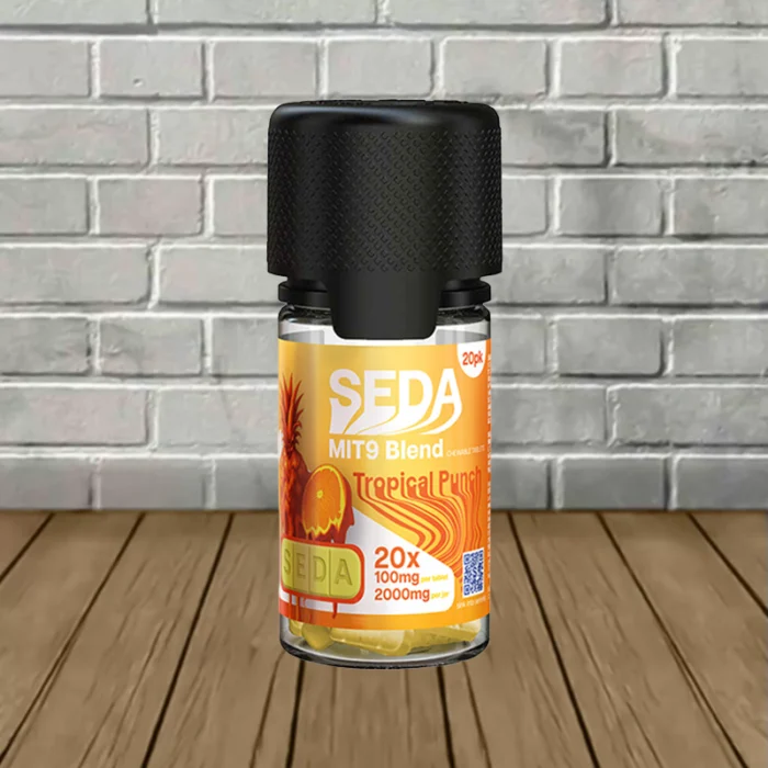 Seda MIT-9 Blend Chewable Tablets 100mg 20ct - Tropical Punch Seda MIT-9 Blend Chewable Tablets 100mg 20ct - Tropical Punch