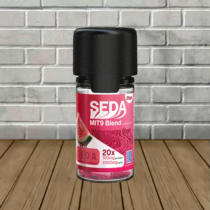 Seda MIT-9 Blend Chewable Tablets 100mg 20ct - Watermelon Blast Seda MIT-9 Blend Chewable Tablets 100mg 20ct - Watermelon Blast
