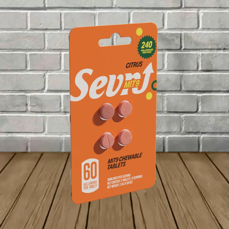 Sevn MIT-9 Extract Tablets 60mg 4ct - Citrus -- 4ct Blister