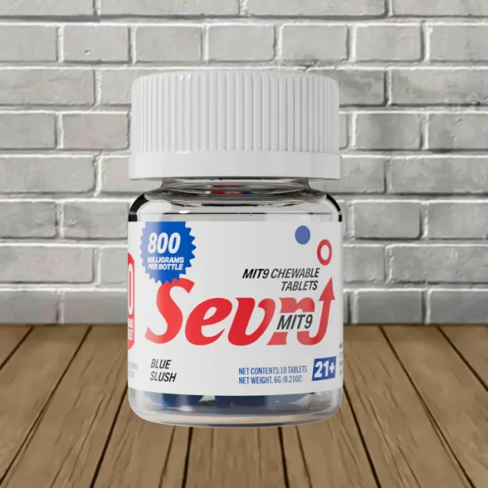 Sevn MIT-9 Extract Tablets 80mg 10ct - Blue Slush -- 10ct Jar Sevn MIT-9 Extract Tablets 80mg 10ct - Blue Slush -- 10ct Jar