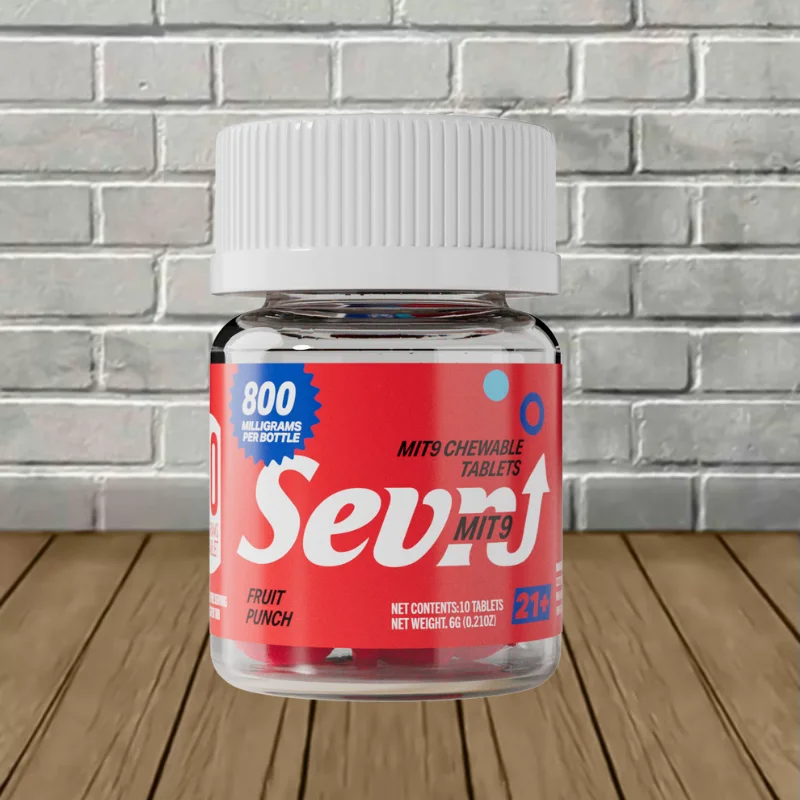 Sevn MIT-9 Extract Tablets 80mg 10ct - Fruit Punch -- 10ct Jar