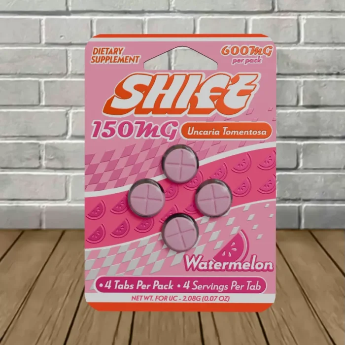 Shift Botanicals Uncaria Tomentosa Extract Tablets 150mg 4ct - Watermelon -- 4ct Blister Shift Botanicals Uncaria Tomentosa Extract Tablets 150mg 4ct - Watermelon -- 4ct Blister